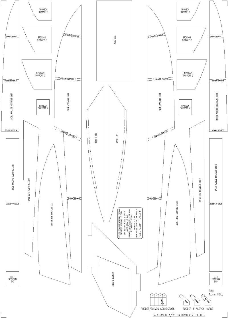 RC Boat Plans