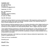 Sample Letter of Application - University of Washington Bothell