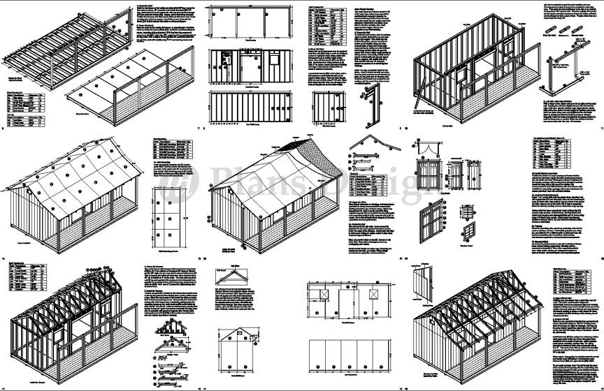 10 X 12 Shed Plans