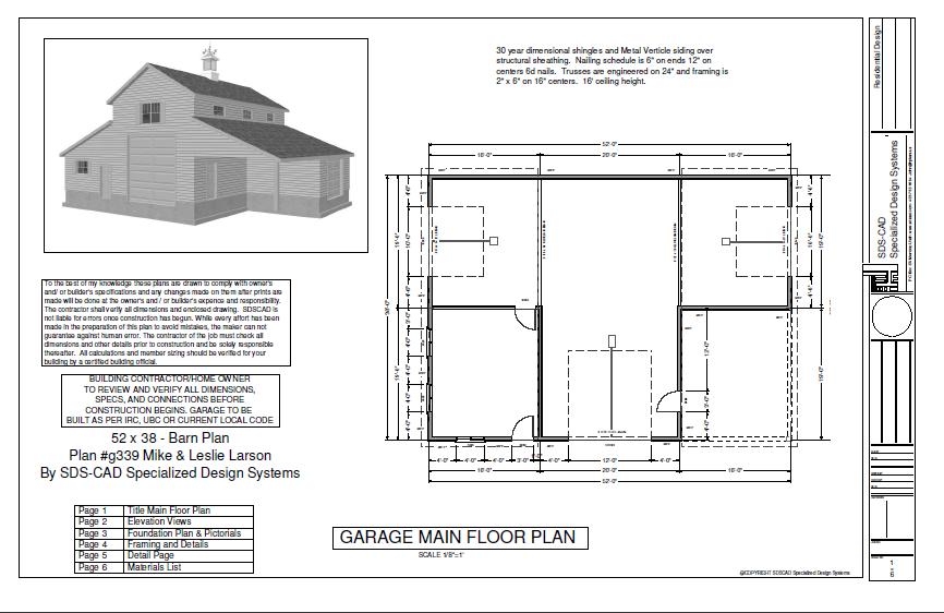 Claudi: 10x14 gambrel shed plans