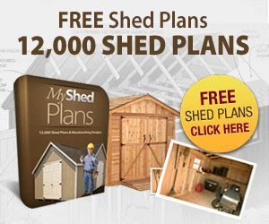 Garden Storage Shed Plans Free