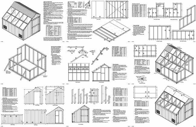 Lean to Greenhouse Plans Designs