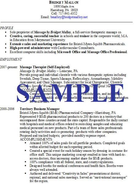 Sample objectives in making resume