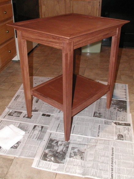 Wood End Table Plans Free