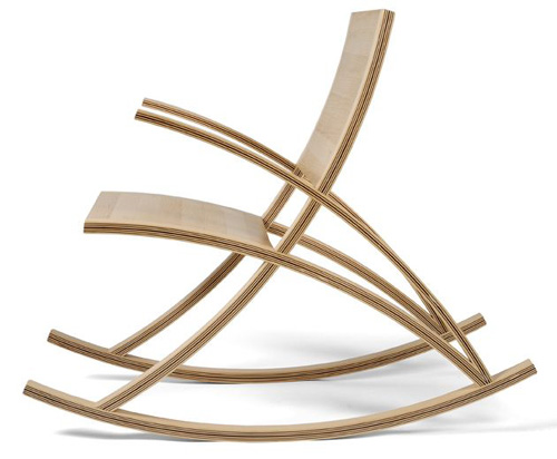 Modern Wooden Rocking Chairs