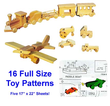 Wooden Toy Plans Patterns