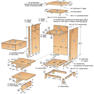 Build DIY Build cabinet base toe kick PDF Plans Wooden 