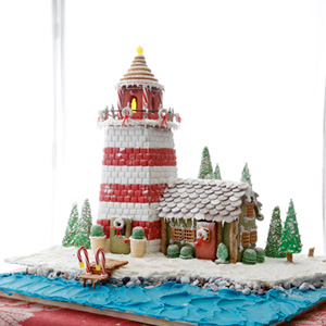 Lighthouse Gingerbread House