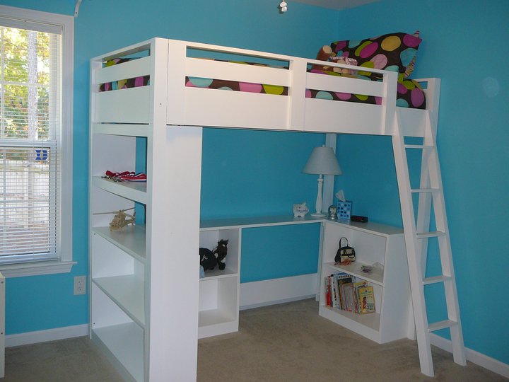 Build Wood Loft Bed | How To build a Amazing DIY Woodworking Projects