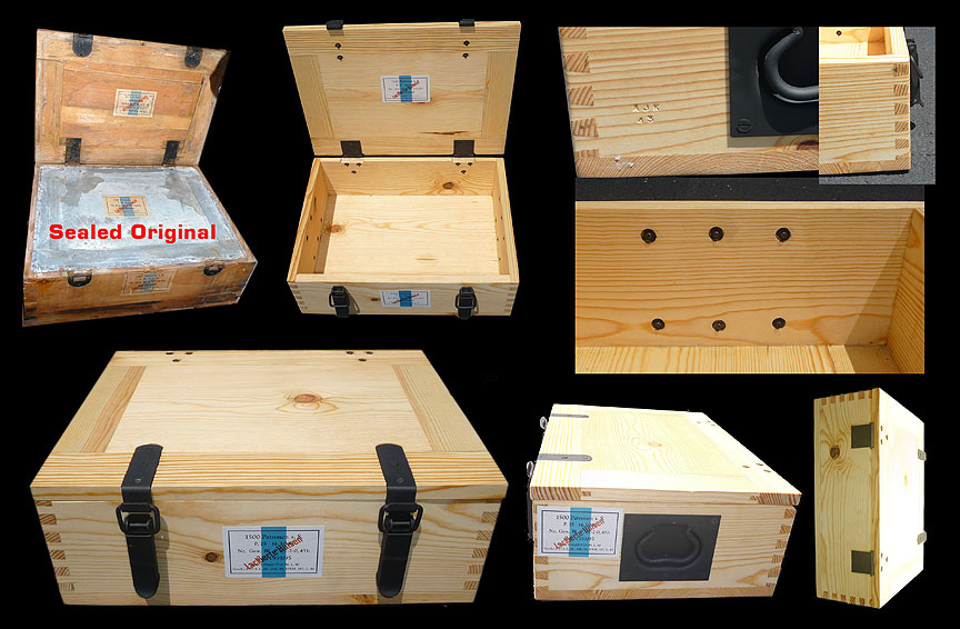 might wood plans: Complete Wood ammunition box plans