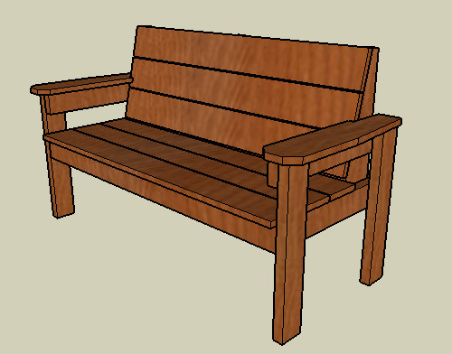 outdoor wooden bench plans | Best Modern Furniture Design 