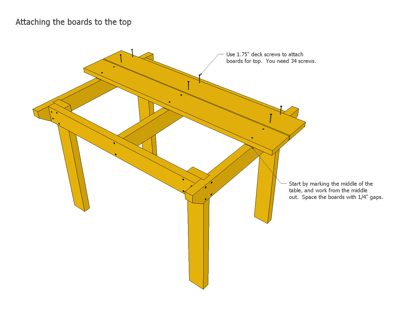 Small Wood Table Plans