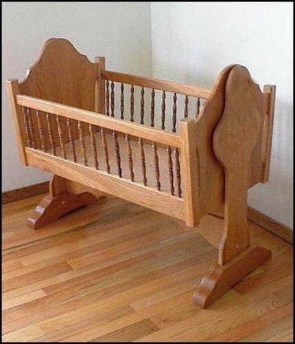 Wooden Baby Cradle Plans
