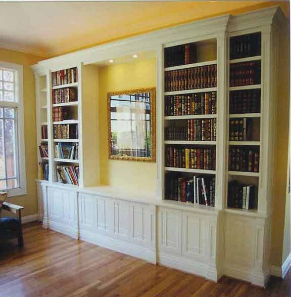 Built in Bookshelves Plans