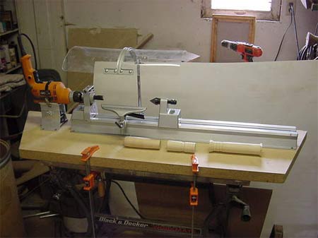 2013/03/22 Diy Wood Lathe Step By Step - Easy DIY Woodworking Projects 