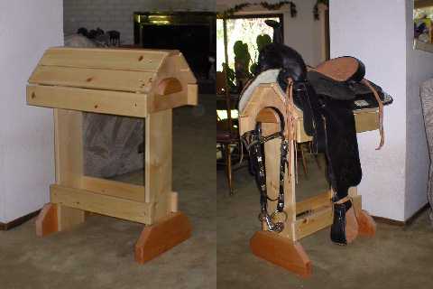 Plans For Building A Saddle Rack - Easy DIY Woodworking Projects Step 