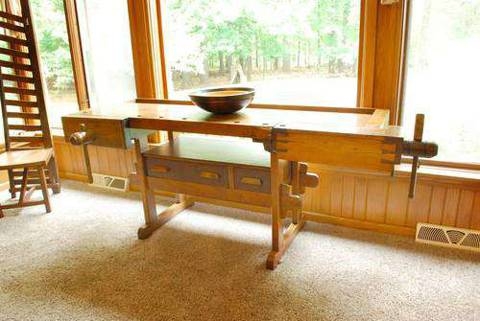 Antique Woodworking Bench