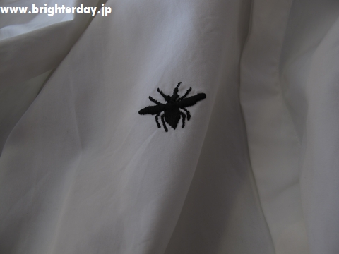 DIOR HOMMEのBEE刺繍シャツとチューブジャケット。 | Brighterday Blog