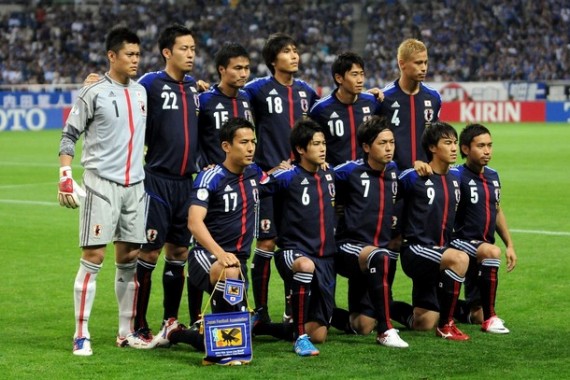 日本代表集合写真vsヨルダン代表WC2014アジア最終予選