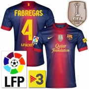 バルセロナ12-13ホームユニフォーム4セスク・ファブレガス