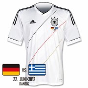 ドイツ代表2012ホームユニフォームvsギリシャ