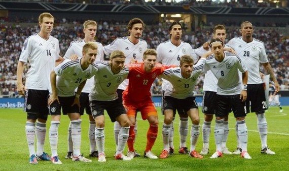 ドイツ代表集合写真vsアルゼンチン代表フレンドリーマッチ