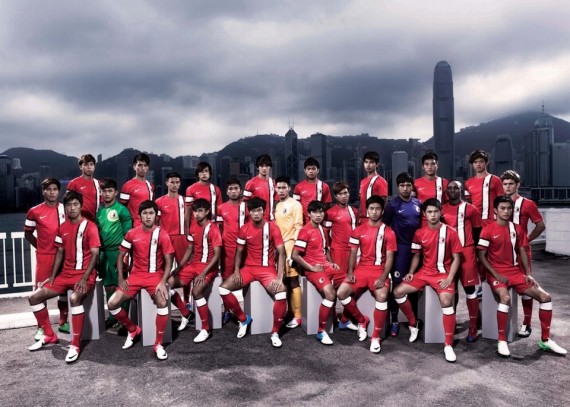 香港代表2012ホームユニフォーム