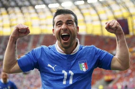 イタリア代表2012ホームユニフォーム