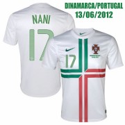 ポルトガル代表2012アウェイユニフォーム17ナニEURO2012vsデンマーク