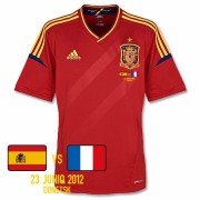 スペイン代表2012ホームユニフォームEURO2012準々決勝