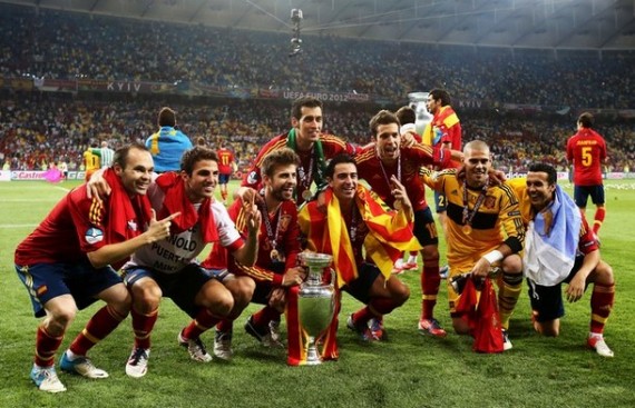 スペイン代表2012ホームユニフォームEURO2012決勝