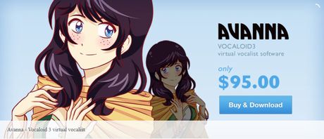 「VOCALOID3 Avanna」が発売開始！