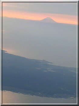 上空から富士