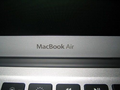 ”MacBook Air”ロゴ