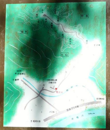 map of Shirohata castle