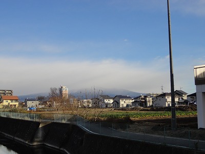 ガスる赤城山（2014，12）