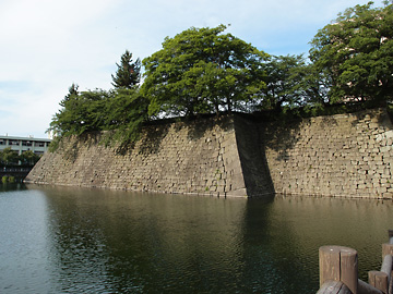 福井城の石垣