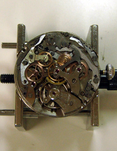 ランデロン　機械式手巻き　１９４０年代　分解清掃・注油
