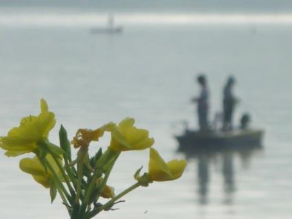 20120916NFC河口湖グラブワンド釣り人ワ