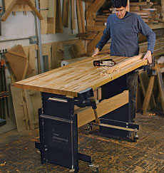 Adjustable Woodworking Bench