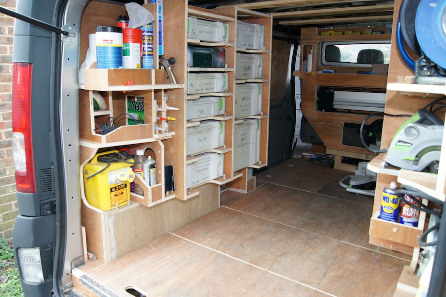 Build Wooden Van Shelving How To build a Amazing DIY ...