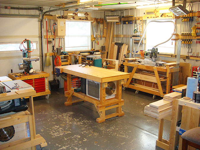 Small Woodworking Shop Design