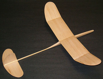 Balsa Wood Glider Plane