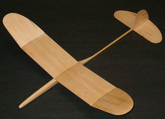 Balsa Wood Glider Plans - How To build DIY Woodworking 