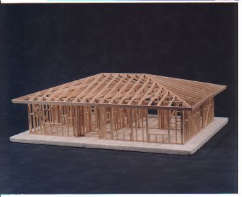 Balsa Wood House Kits