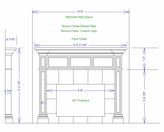Fireplace Mantels Plans