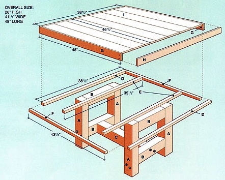 Outdoor Table Plans