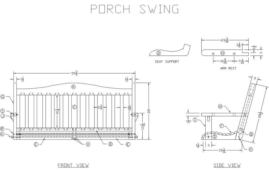 Wood Plans For Porches
