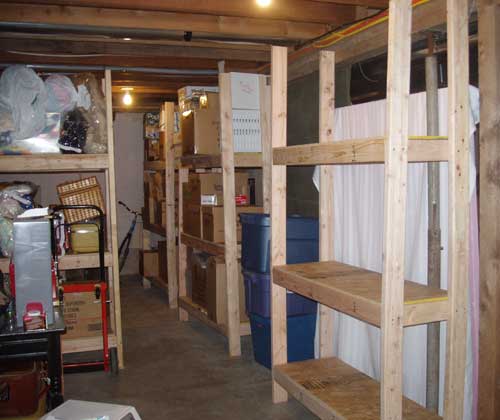 Wooden Storage Shelf Plans