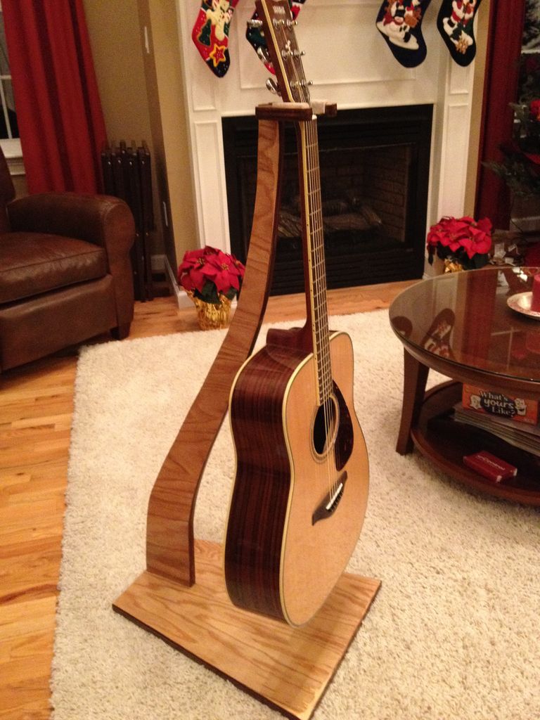 Guitar Stand Free Plans Easy Diy Woodworking Projects Step By